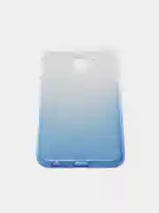Синий чехол для Samsung J6+ Plus силиконвый