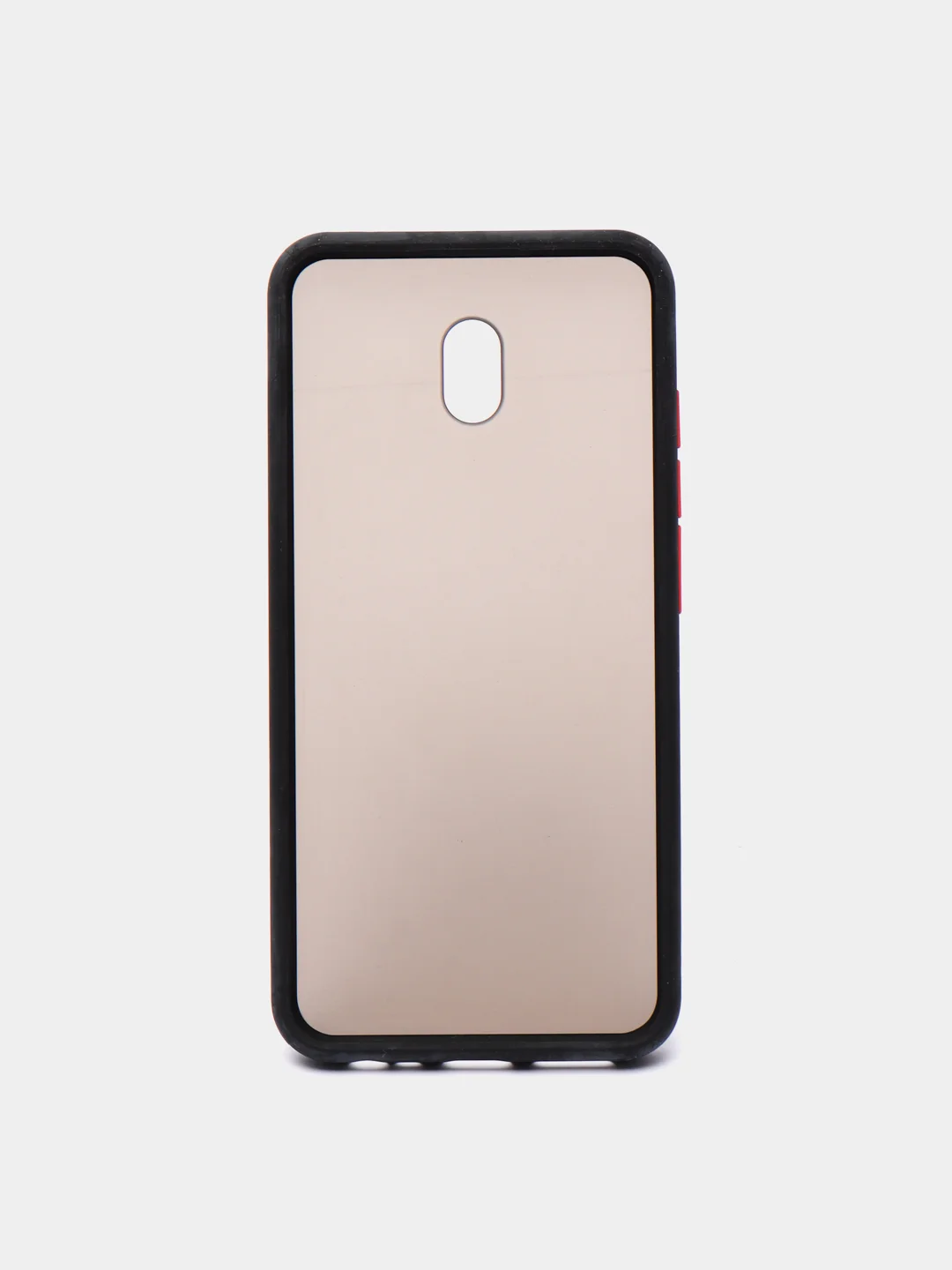 Черный чехол для Redmi 8A матовый противоударный