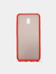 Красный чехол для Redmi 8A матовый противоударный