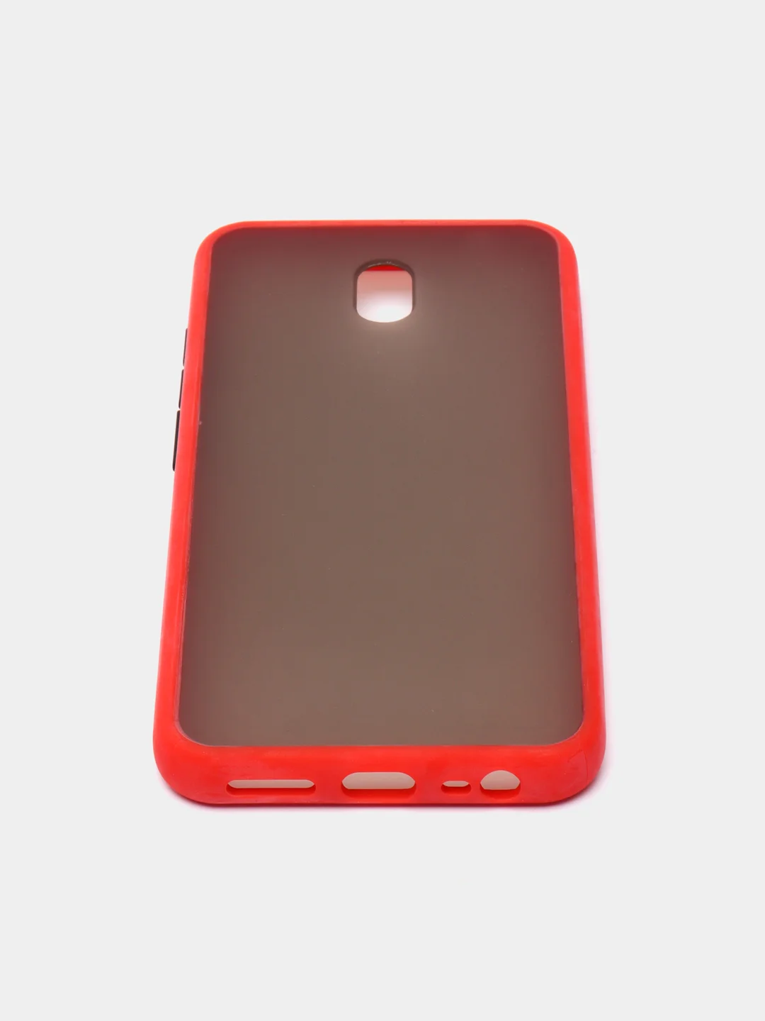 Красный чехол для Redmi 8A матовый противоударный