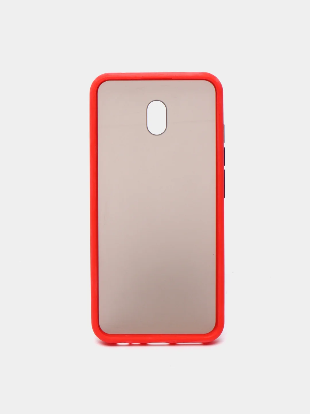 Красный чехол для Redmi 8A матовый противоударный