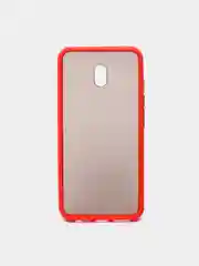 Красный чехол для Redmi 8A матовый противоударный