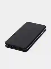 Черный чехол книжка Honor 9X Lite