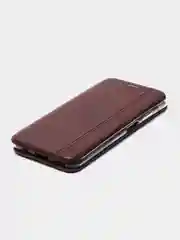 Коричневый чехол-книжка Huawei P40 Lite, Huawei Nova 6SE, Huawei Nova 7i