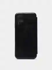 Черный чехол-книжка Huawei P40 Lite, Huawei Nova 6SE, Huawei Nova 7i