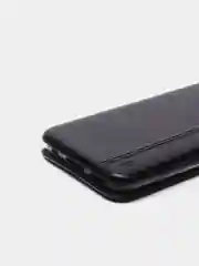 Черный чехол-книжка Huawei P40 Lite, Huawei Nova 6SE, Huawei Nova 7i