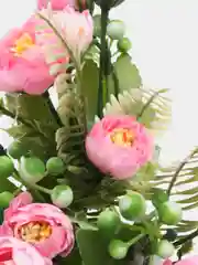 Розовый искусственные цветы "Камелии"