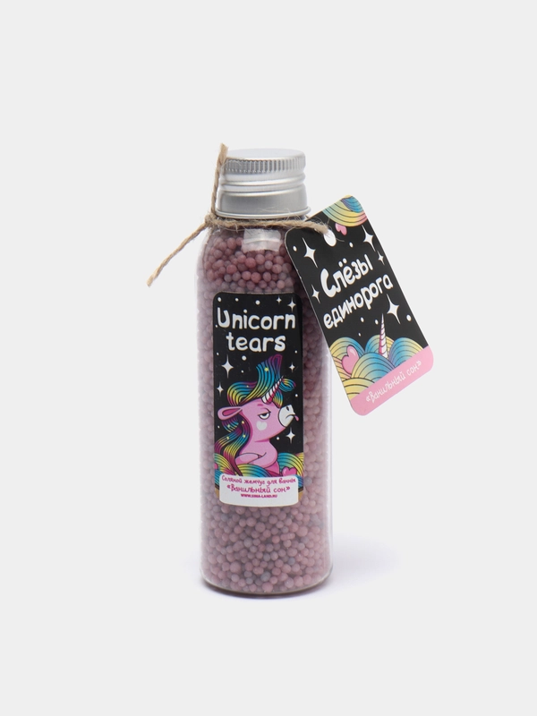 Жемчуг для ванны Unicorn tears, 75 г