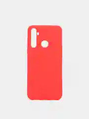 Красный чехол Realme C3 / 5 / 6i Реалми С3 / 6ай силиконовый цветной матовый