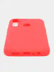 Красный чехол Realme C3 / 5 / 6i Реалми С3 / 6ай силиконовый цветной матовый