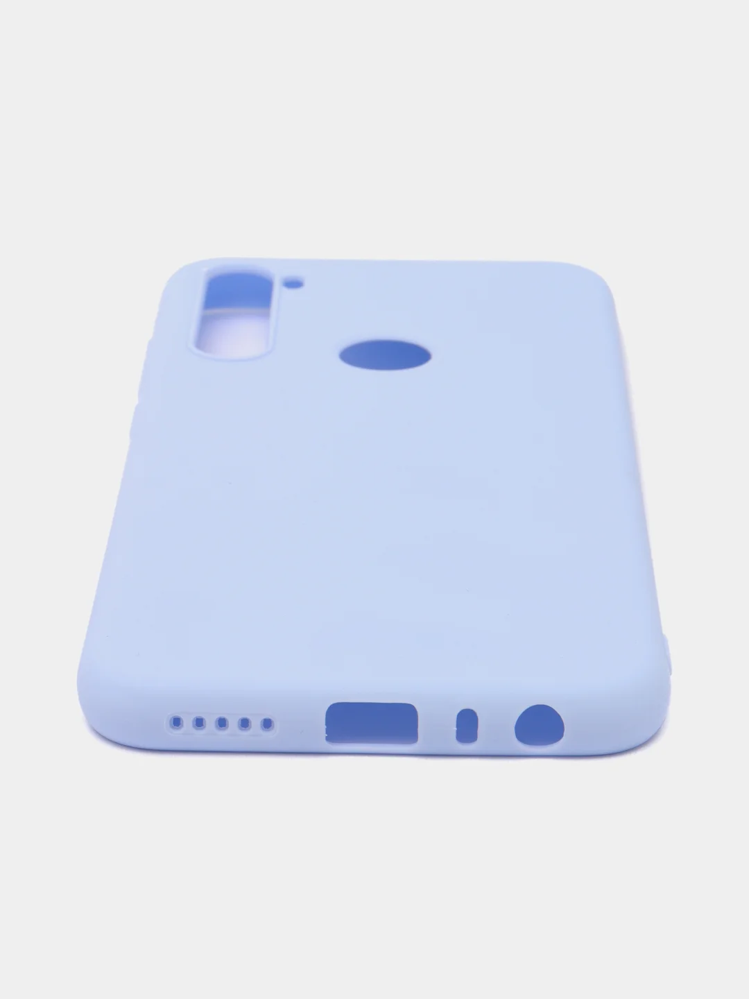 Небесно-голубой чехол Xiaomi Redmi Note 8T силиконовый