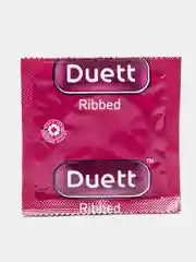 Презервативы Duett ребристые 12 штук