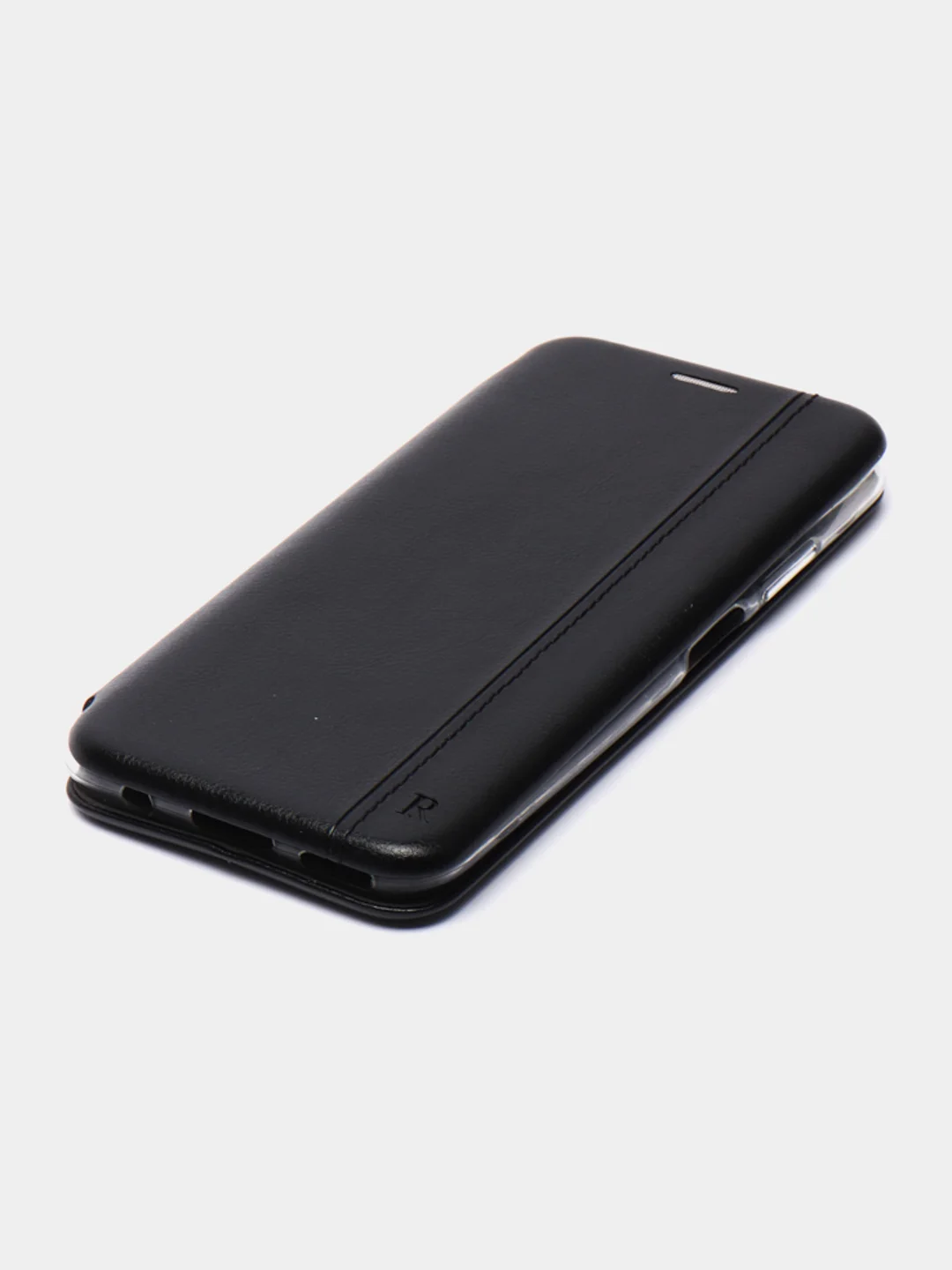 Черный чехол-книжка Huawei P40 Lite, Huawei Nova 6SE, Huawei Nova 7i