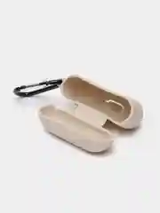 Серебряный силиконовый чехол для наушников Apple Airpods Pro