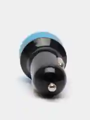 Автомобильное зарядное устройство Cartage, 12-24 В, 2 USB 2А, разные цвета