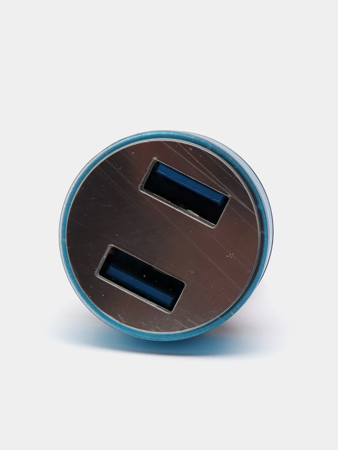 Автомобильное зарядное устройство Cartage, 12-24 В, 2 USB 2А, разные цвета
