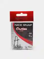 Карабин Namazu Pro NICE SNAP, цв. Carbon