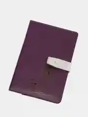 Фиолетовый ежедневник, обложка из экокожи