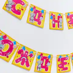 Гирлянда на ленте Me To You "С днем рождения!", длина - 215 см