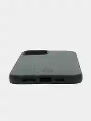 Зеленый чехол iPhone 12 Mini, 12 / 12 Pro, 12 Pro Max силиконовый "под кожу"