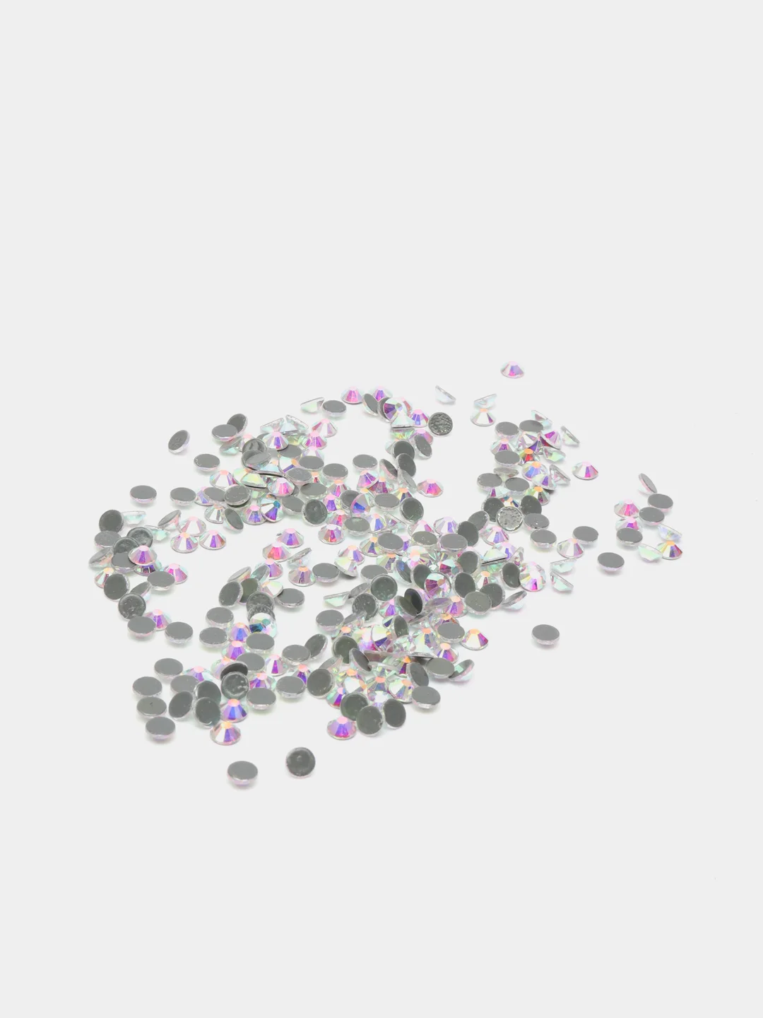 Стразы Имитация Сваровски Crystal AB термо клеевые горячей фиксации стекло