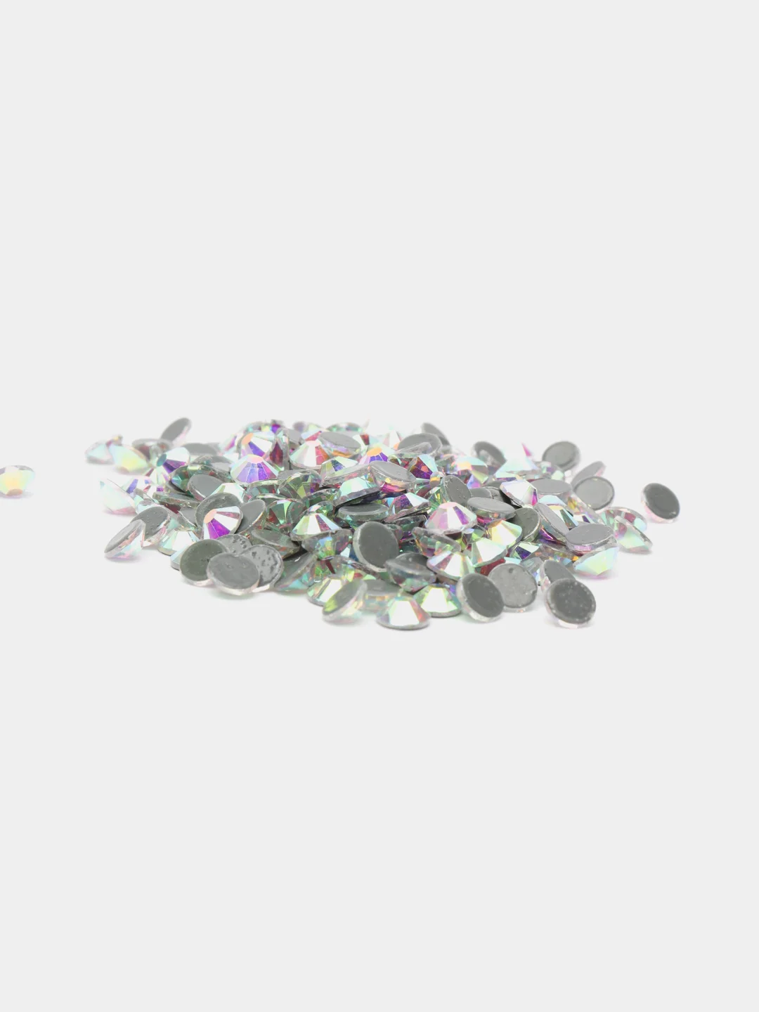 Стразы Имитация Сваровски Crystal AB термо клеевые горячей фиксации стекло