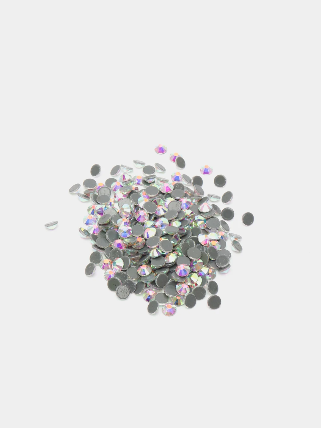 Стразы Имитация Сваровски Crystal AB термо клеевые горячей фиксации стекло