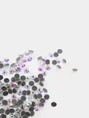 Стразы Имитация Сваровски Crystal AB термо клеевые горячей фиксации стекло