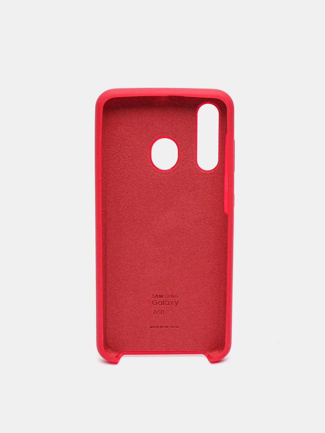 Вишнёвый чехол силиконовый Silicone Cover Case для Samsung Galaxy A20S, A60, M40