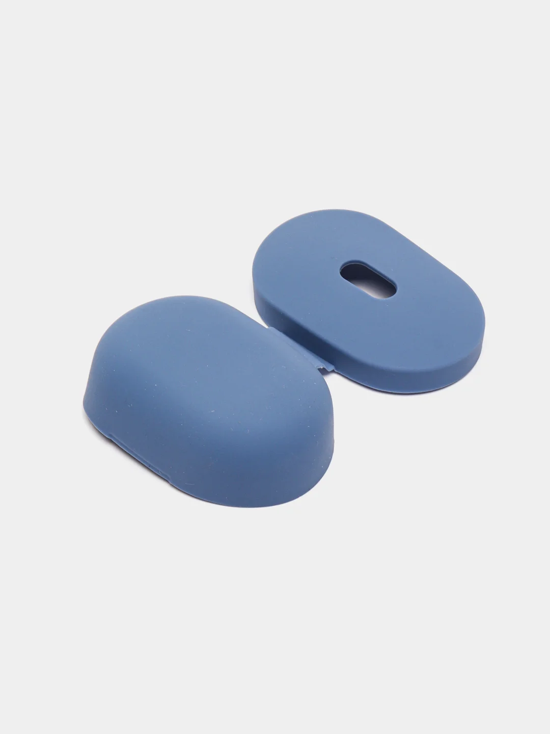 Синий меланж силиконовый чехол AirDots