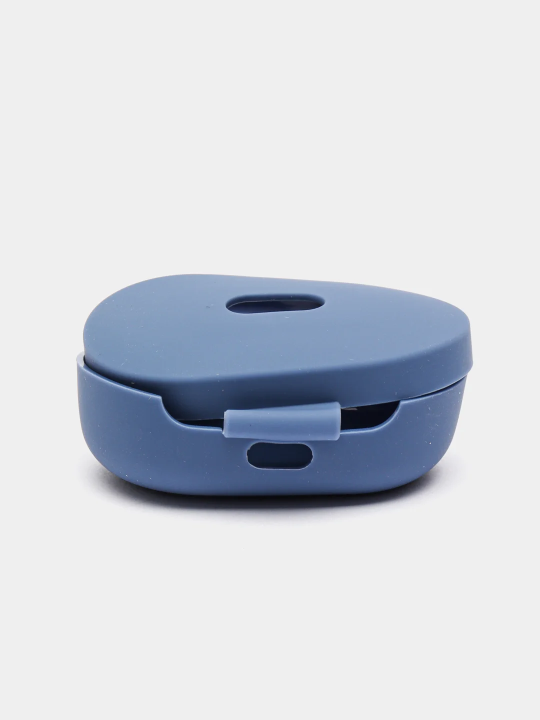 Синий меланж силиконовый чехол AirDots
