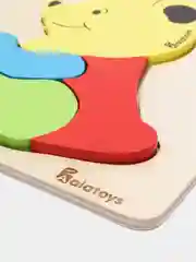 Белый детские деревянные пазлы