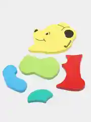 Белый детские деревянные пазлы