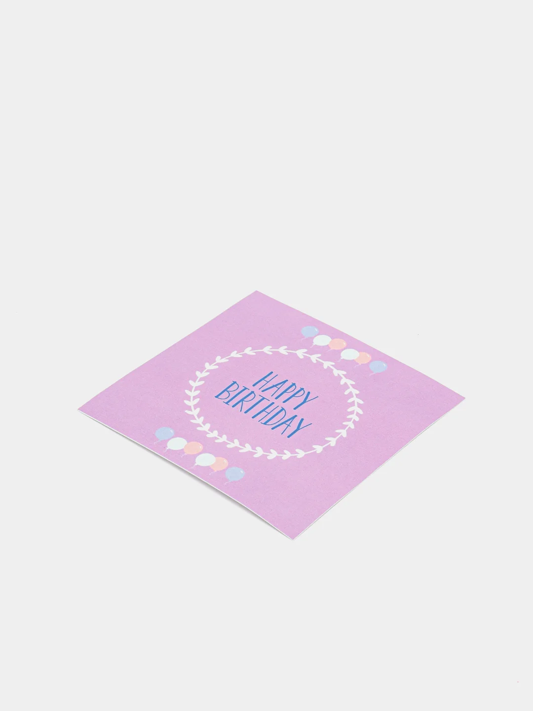 Открытка "Happy birthday"