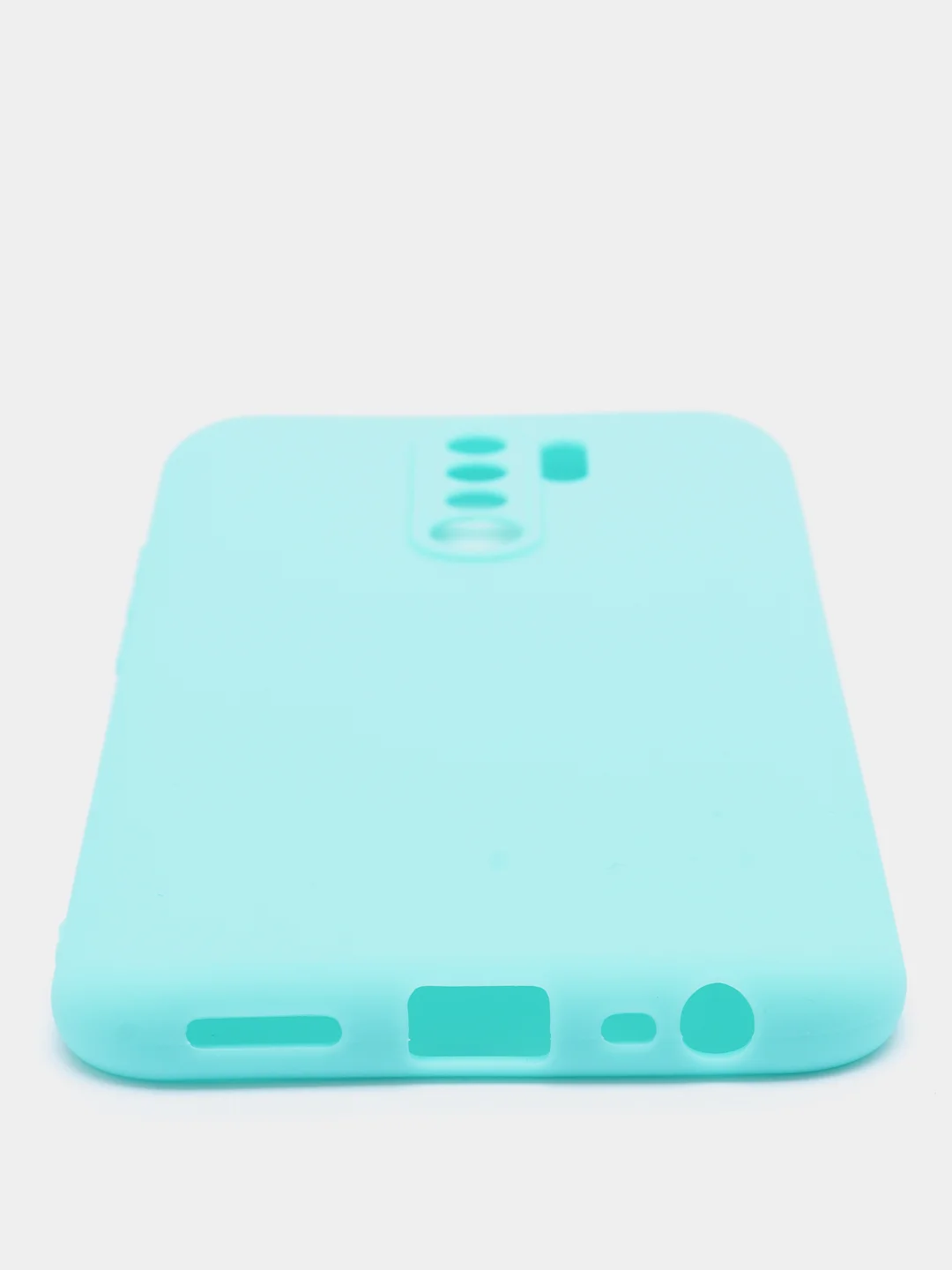 Бирюзовый xiaomi Redmi 9, Сяоми Редми 9 чехол силиконовый цветной матовый