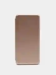 Золотой чехол-книжка для Samsung Galaxy S21