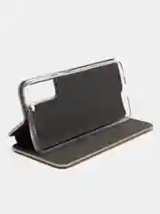 Золотой чехол-книжка для Samsung Galaxy S21