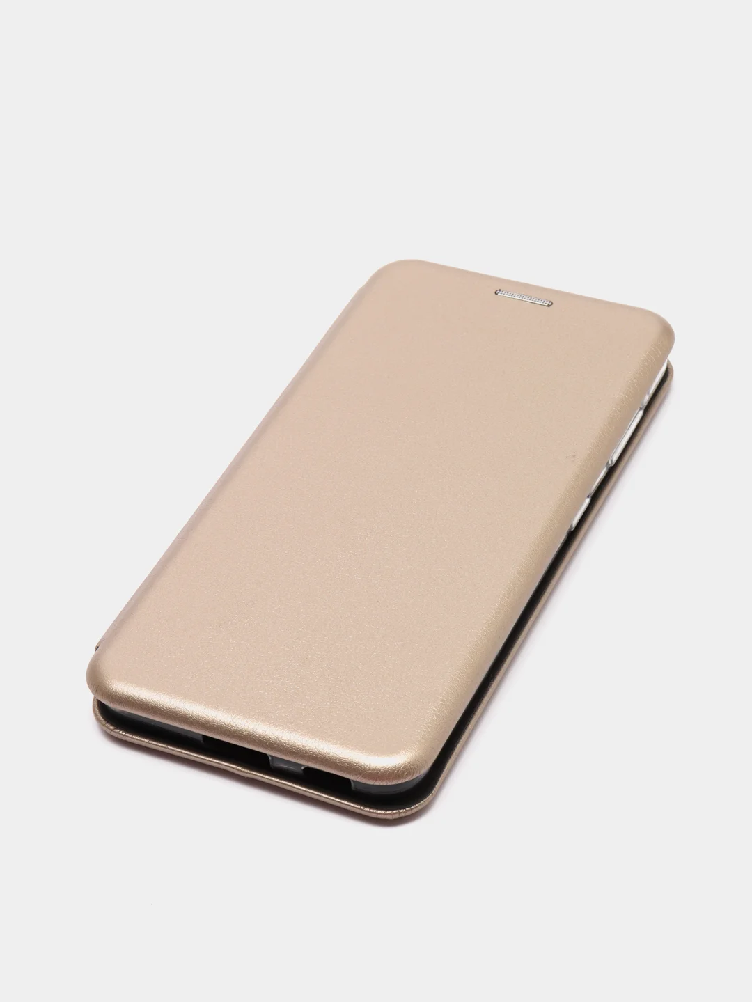 Золотой чехол-книжка для Samsung Galaxy S21