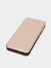 Золотой чехол-книжка для Samsung Galaxy S21