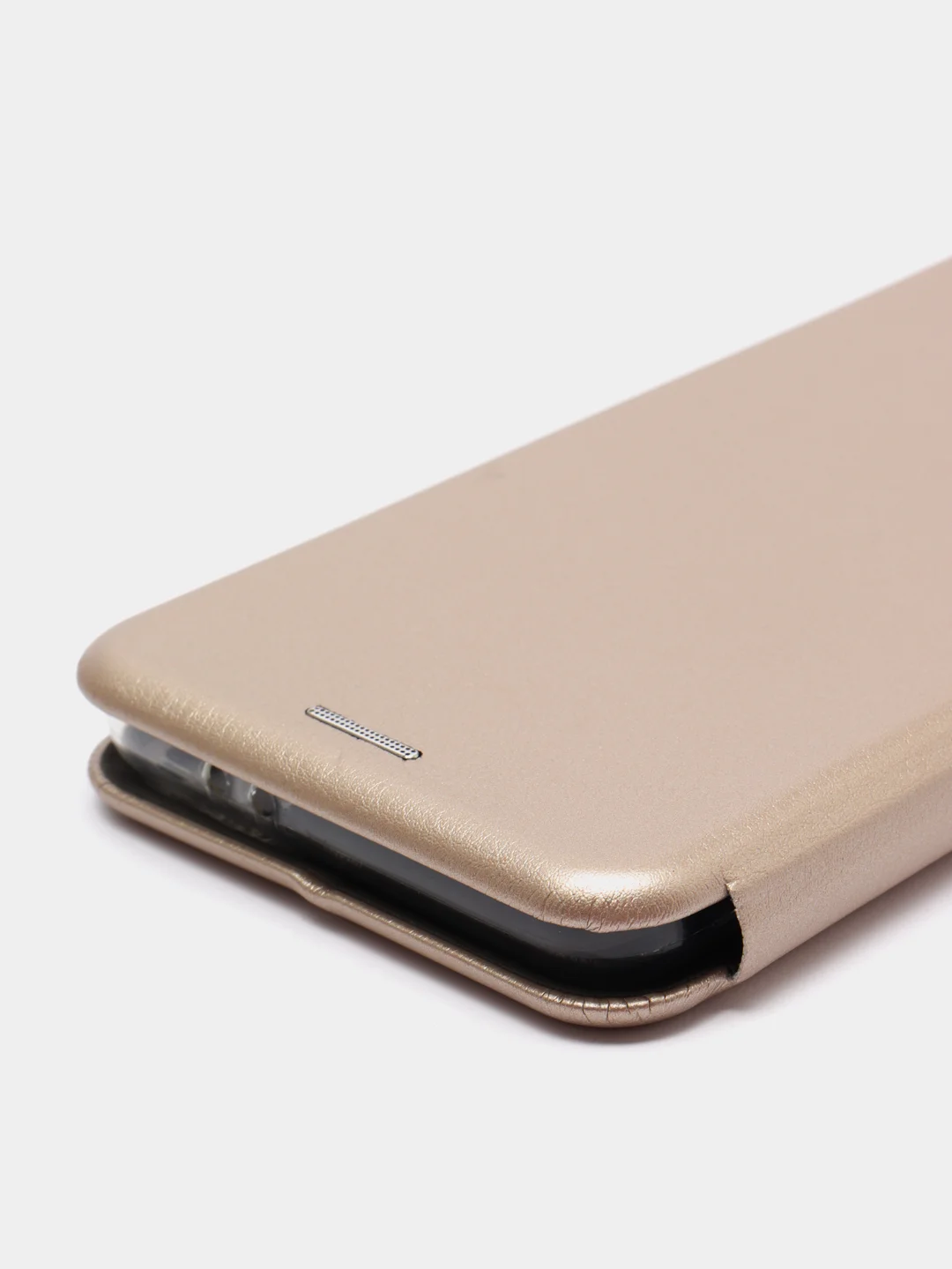 Золотой чехол-книжка для Samsung Galaxy S21