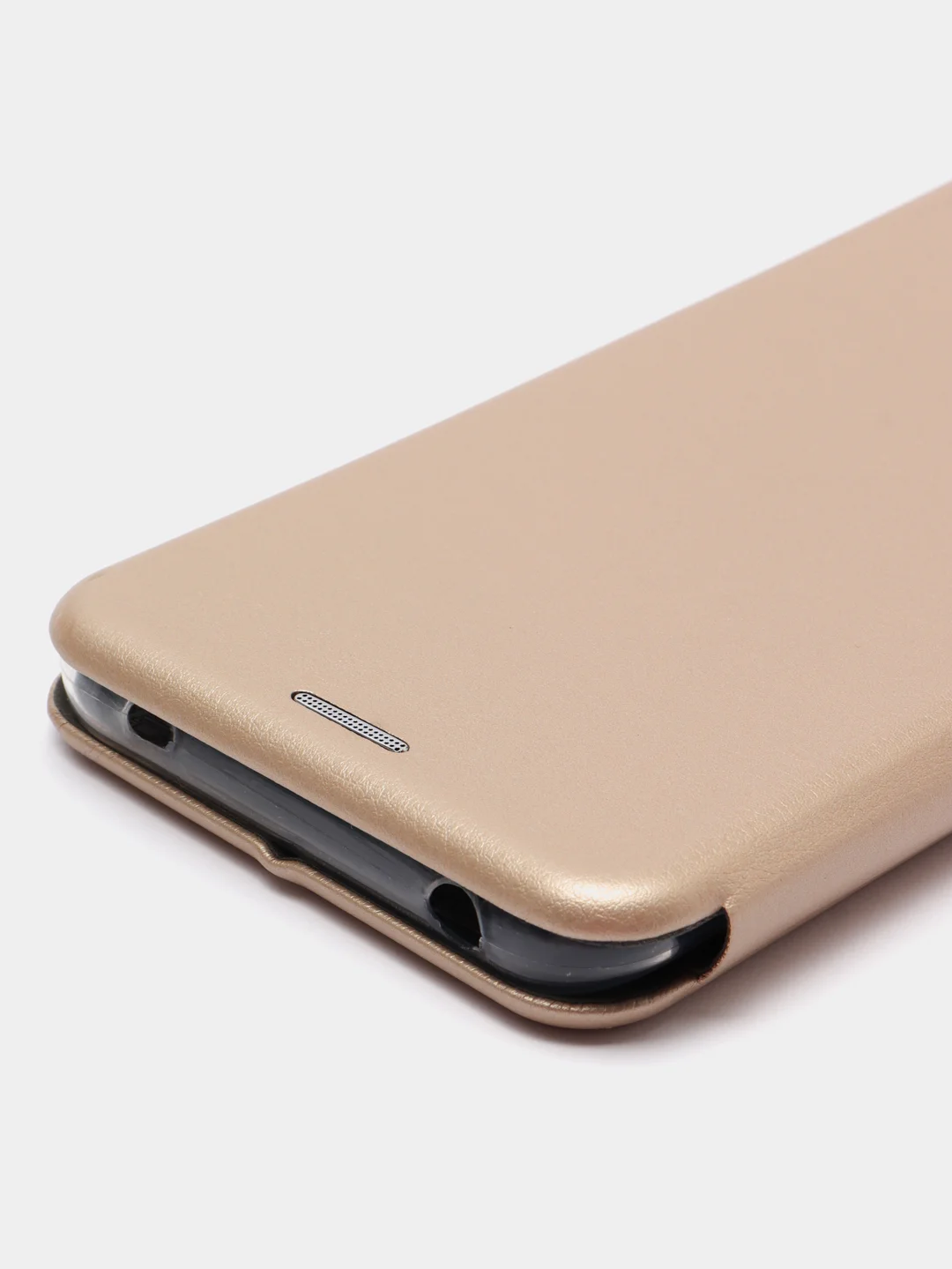 Золотой чехол-книжка для Xiaomi Mi 10 Lite