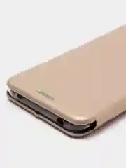Золотой чехол-книжка для Xiaomi Mi 10 Lite