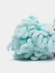 Мятный пряжа Alize puffy, большие петельки, микрополиэстр, 100 г