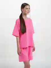 Фуксия костюм спортивный женский, оверсайз