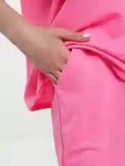 Фуксия костюм спортивный женский, оверсайз