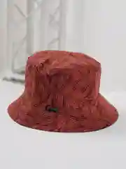 Багровый летняя панама (шляпа) с пальмовым рисунком,  унисекс