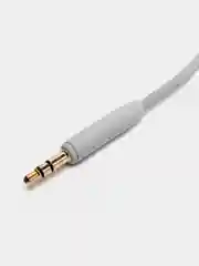 Серый аудио кабель AUX jack 3.5 мм аукс Borofone BL4 угловой
