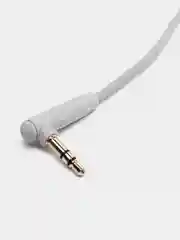 Серый аудио кабель AUX jack 3.5 мм аукс Borofone BL4 угловой