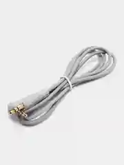 Серый аудио кабель AUX jack 3.5 мм аукс Borofone BL4 угловой