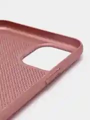 Розовый чехол ультратонкий с перфорацией для Айфон iPhone 11, iPhone 11 Pro, iPhone 11 Pro Max